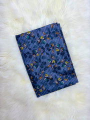 Denim Blue Floral 2PC