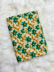 Ivory Leaf Floral 2PC