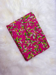 Hot Pink Leaf Luxe 2PC