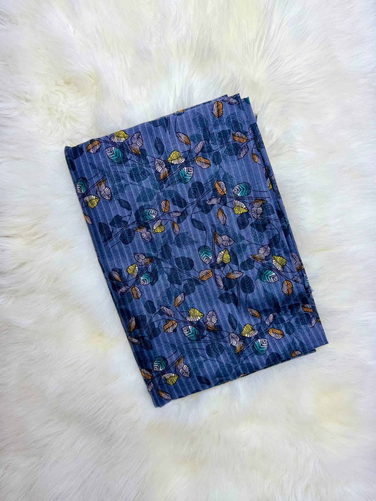 Denim Blue Floral 2PC