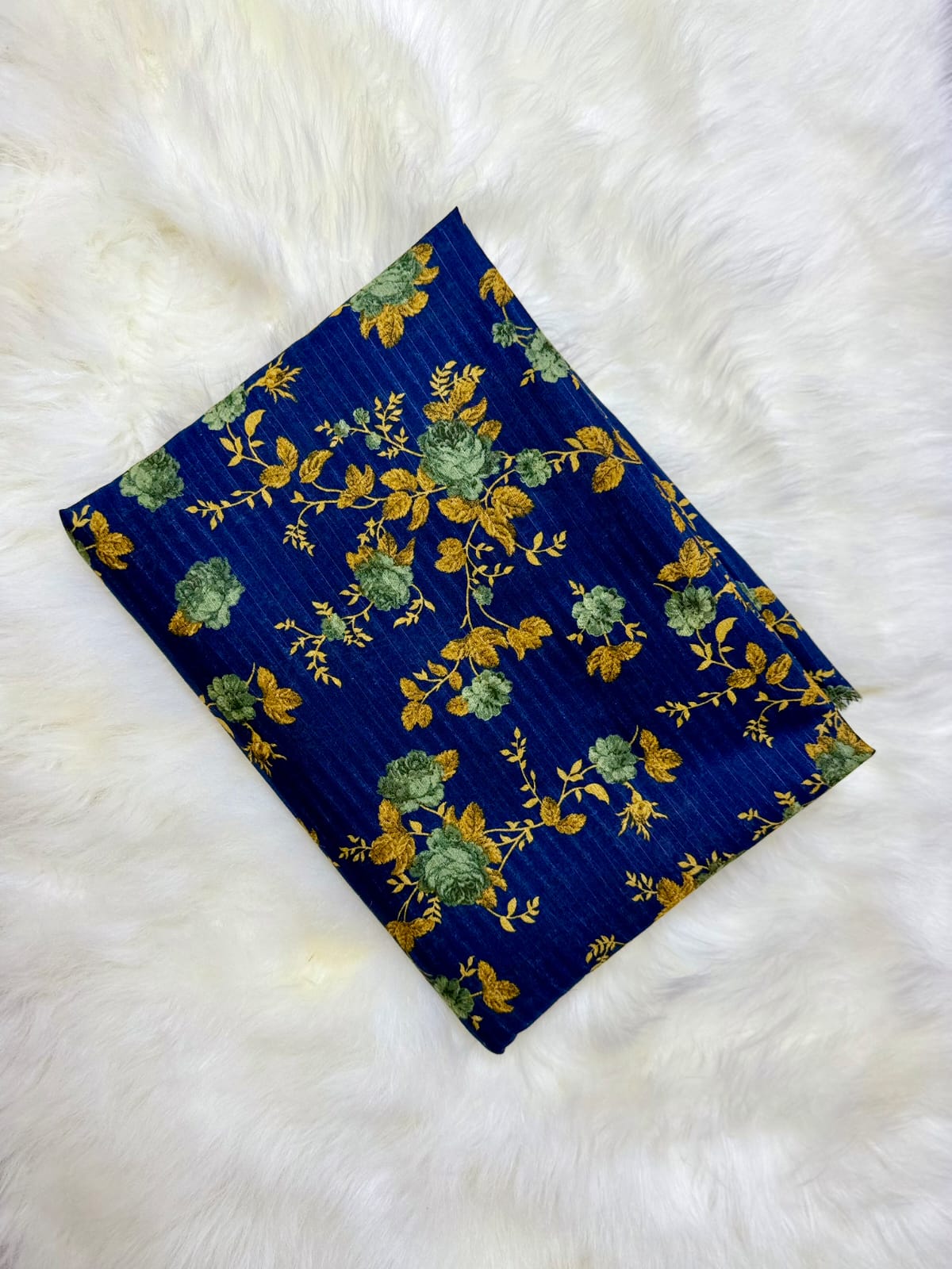 Royal Blue Floral Luxe 2PC