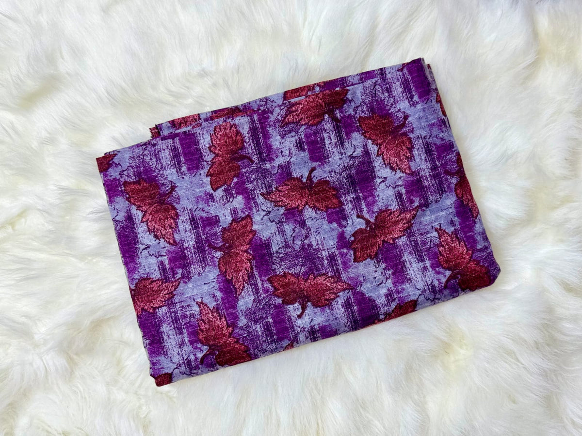 Violet Abstract Print