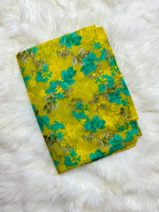 Lime Aqua Floral Luxe 2PC
