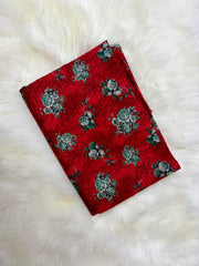 Crimson Floral Elegance 2PC