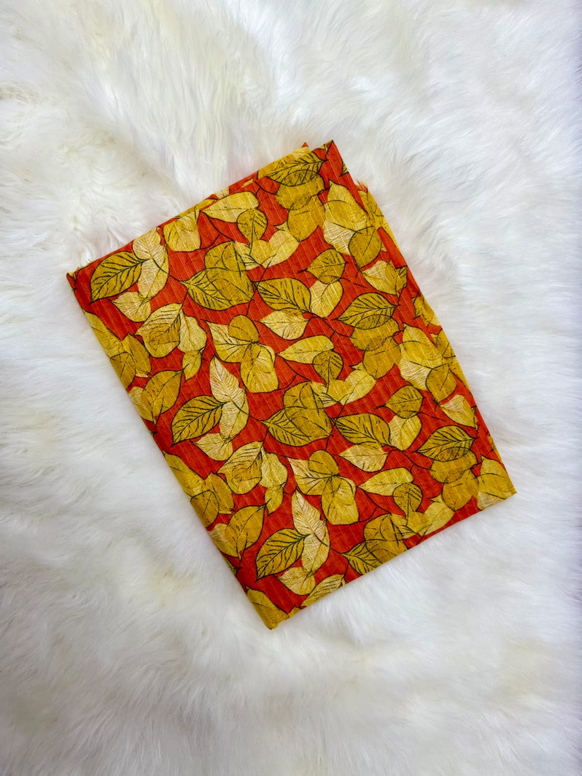 Mustard Leaf Pattern Luxe 2PC