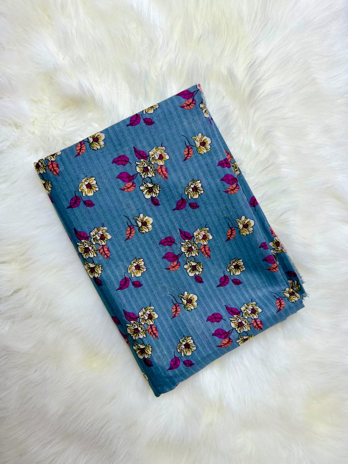 Sky Blue Mini Floral Luxe 2PC