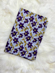 Ivory Purple Floral Luxe 2PC